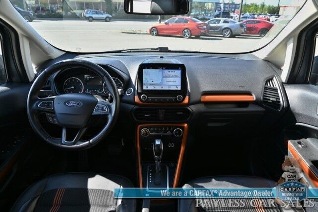 2018 Ford EcoSport SES / AWD / Cold Weather Pkg / Heated Leather Seats / Heated Steering Wheel / Sunroof / Navigation / Blind Spot Alert / Apple CarPlay & Android Auto / Back Up Cam / Aluminum Wheels / Only 59K Miles Anchorage AK