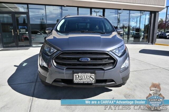2018 Ford EcoSport SES / AWD / Cold Weather Pkg / Heated Leather Seats / Heated Steering Wheel / Sunroof / Navigation / Blind Spot Alert / Apple CarPlay & Android Auto / Back Up Cam / Aluminum Wheels / Only 59K Miles Anchorage AK