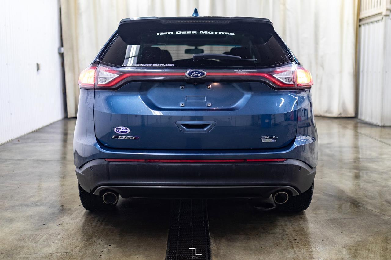 2018 Ford Edge AWD SEL Roof Nav BCam Red Deer AB