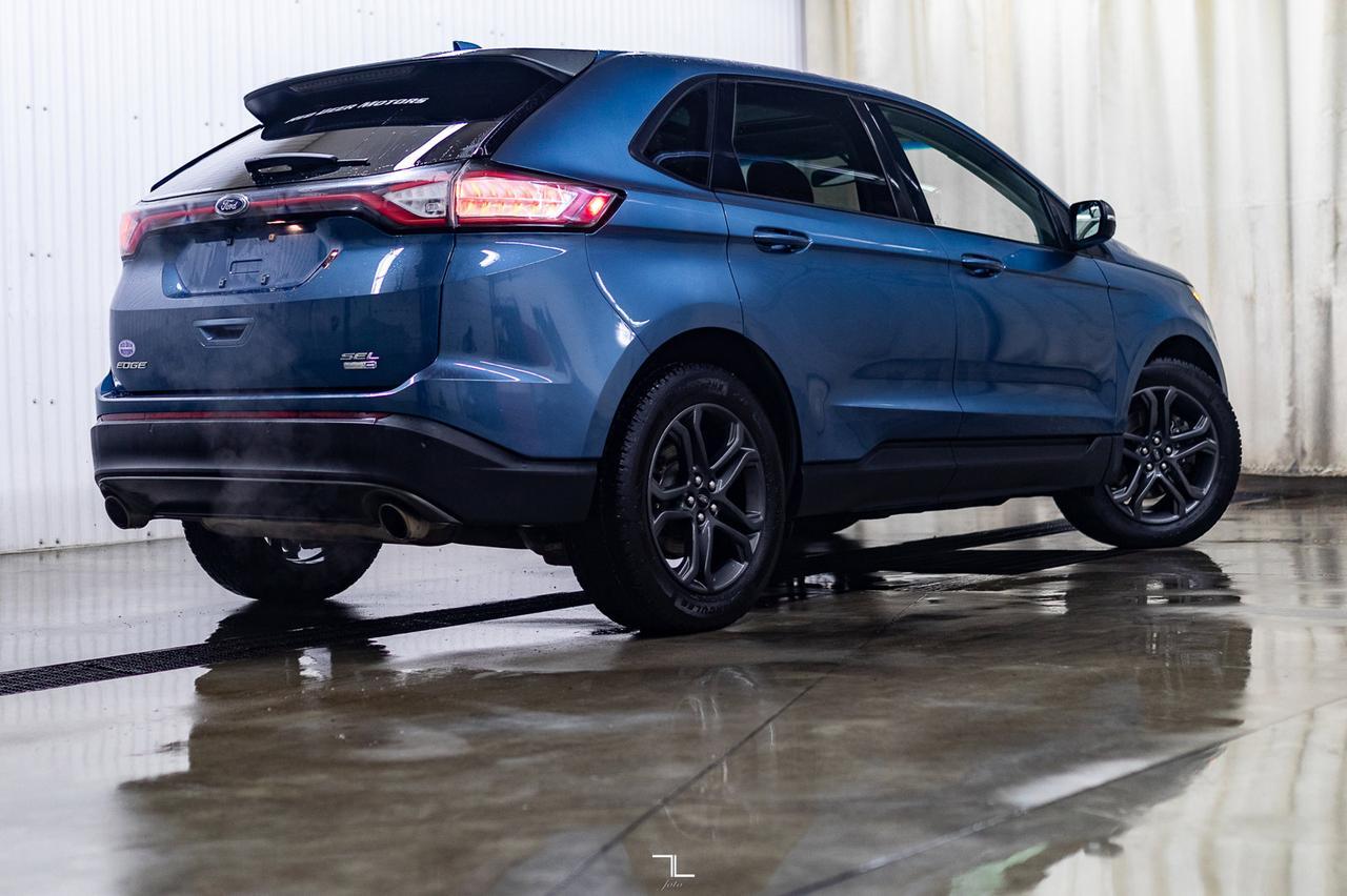 2018 Ford Edge AWD SEL Roof Nav BCam Red Deer AB