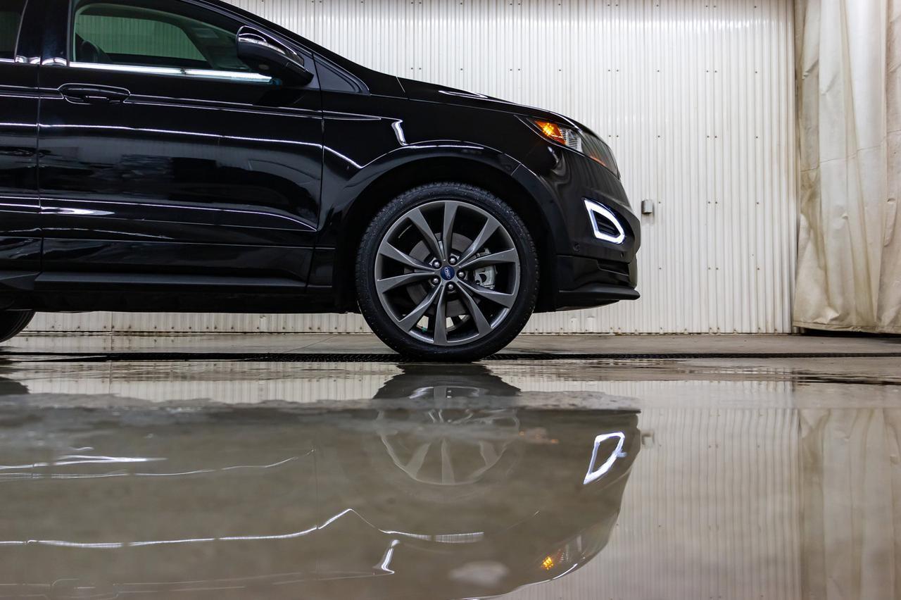 2018 Ford Edge AWD Sport Leather Roof Nav BCam Red Deer AB