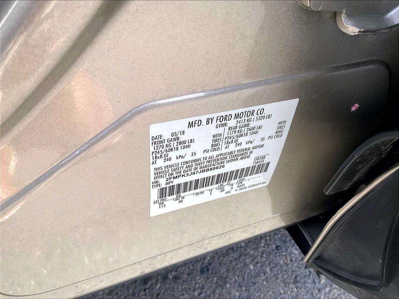 2018 Ford Edge SEL Roseville CA