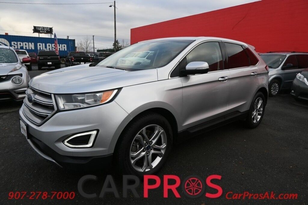 2018 Ford Edge Titanium - AWD - 2.0L Ecoboost - Remote Start - Power & Heated Leather Seats - Bluetooth - Power Liftgate - Backup Camera - Rear Park Assist
