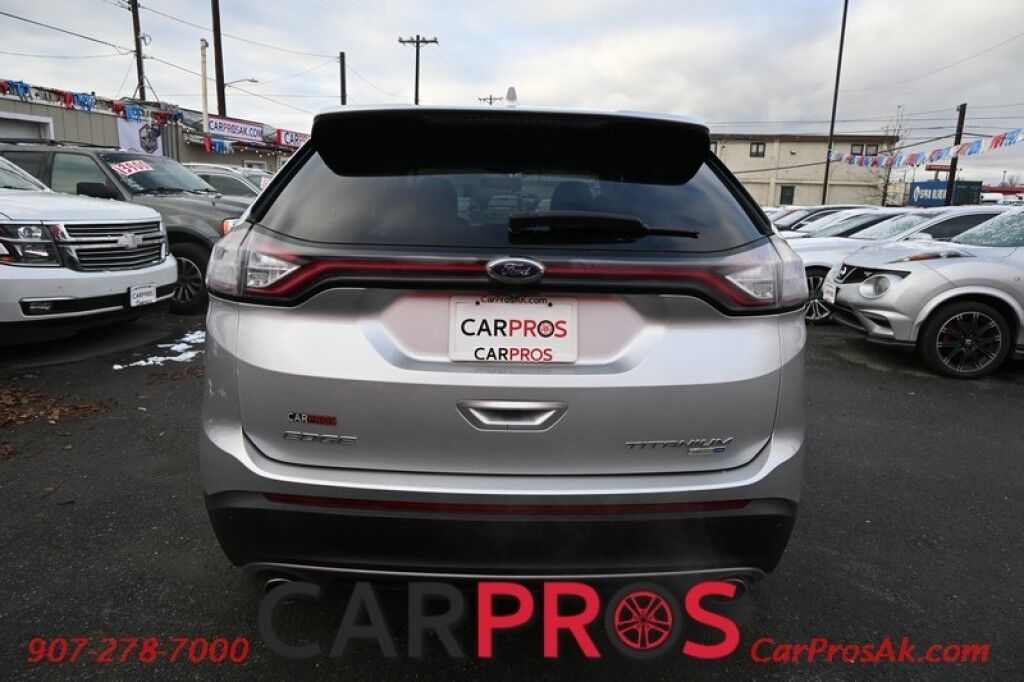 2018 Ford Edge Titanium - AWD - 2.0L Ecoboost - Remote Start - Power & Heated Leather Seats - Bluetooth - Power Liftgate - Backup Camera - Rear Park Assist Anchorage AK