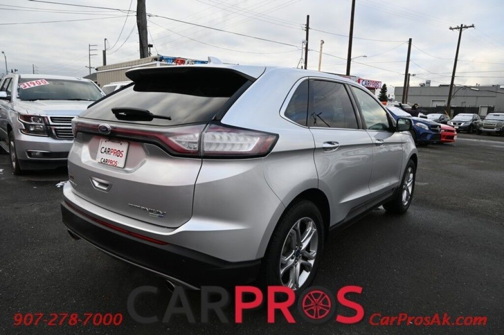 2018 Ford Edge Titanium - AWD - 2.0L Ecoboost - Remote Start - Power & Heated Leather Seats - Bluetooth - Power Liftgate - Backup Camera - Rear Park Assist Anchorage AK
