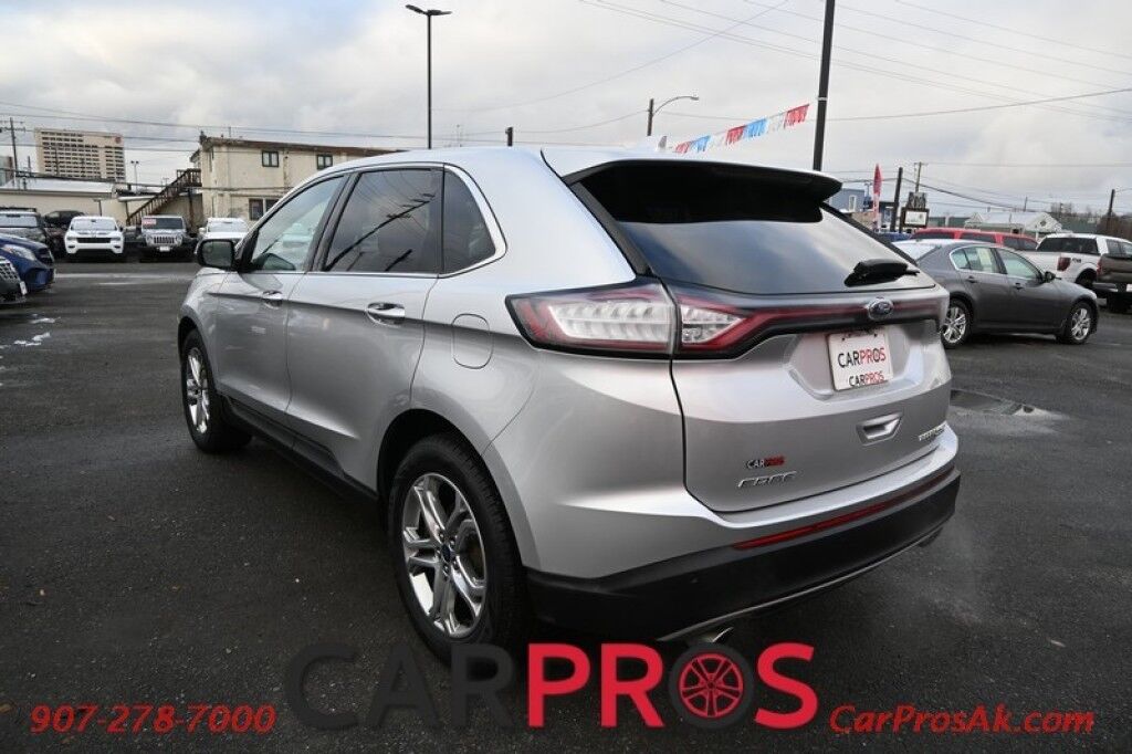 2018 Ford Edge Titanium - AWD - 2.0L Ecoboost - Remote Start - Power & Heated Leather Seats - Bluetooth - Power Liftgate - Backup Camera - Rear Park Assist Anchorage AK