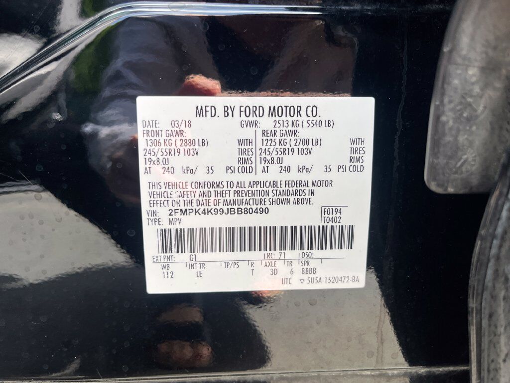 2018 Ford Edge Titanium OR