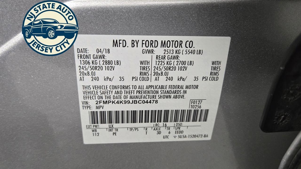 2018 Ford Edge Titanium Jersey City NJ