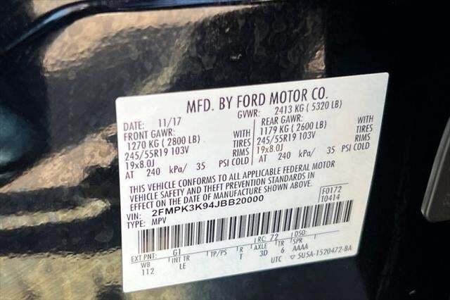 2018 Ford Edge Titanium Roseville CA
