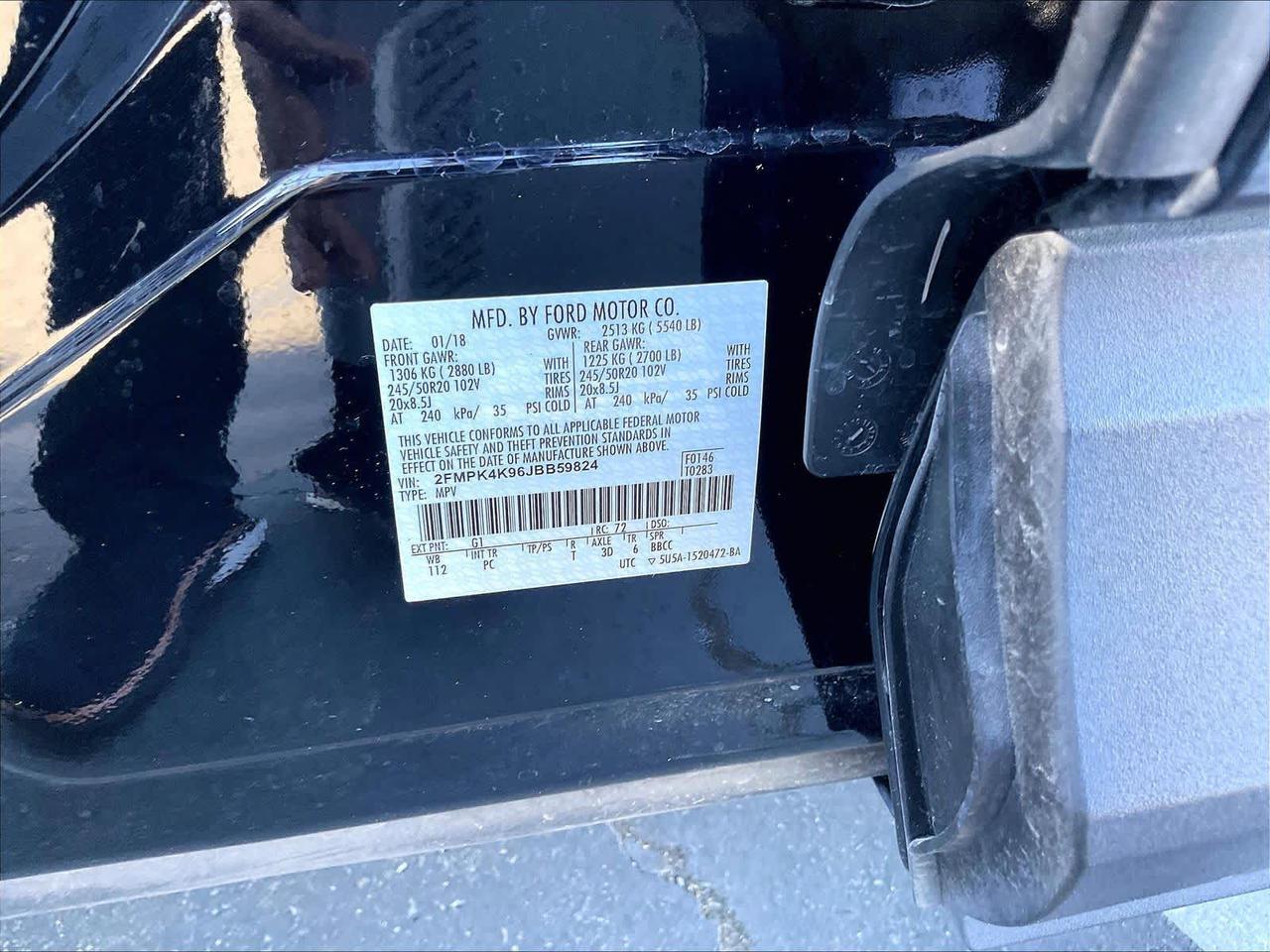 2018 Ford Edge Titanium Roseville CA