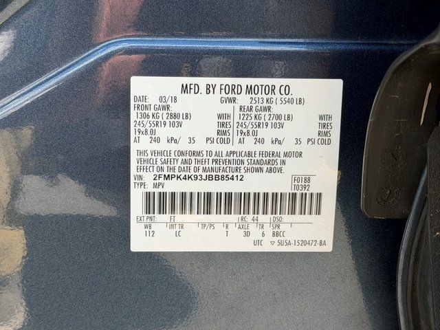 2018 Ford Edge Titanium Springfield VA