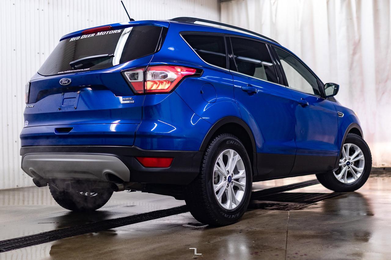 2018 Ford Escape AWD SEL Leather Roof Nav BCam Red Deer AB