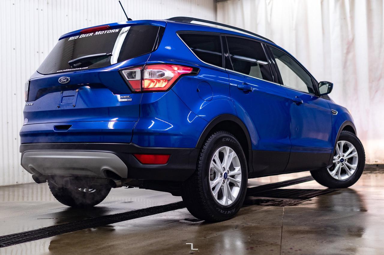 2018 Ford Escape AWD SEL Leather Roof Nav BCam Red Deer AB