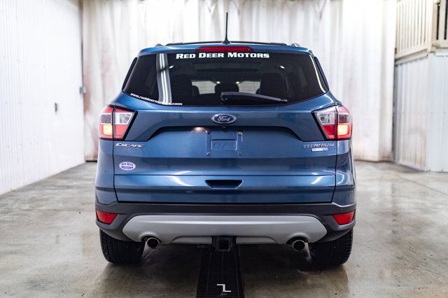 2018 Ford Escape AWD Titanium Leather Roof Nav BCam Red Deer AB