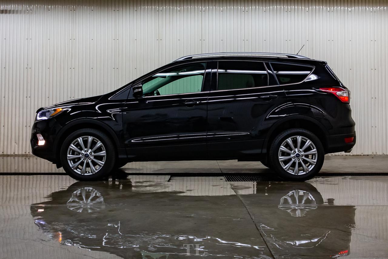 2018 Ford Escape AWD Titanium Leather Roof Nav BCam Red Deer AB