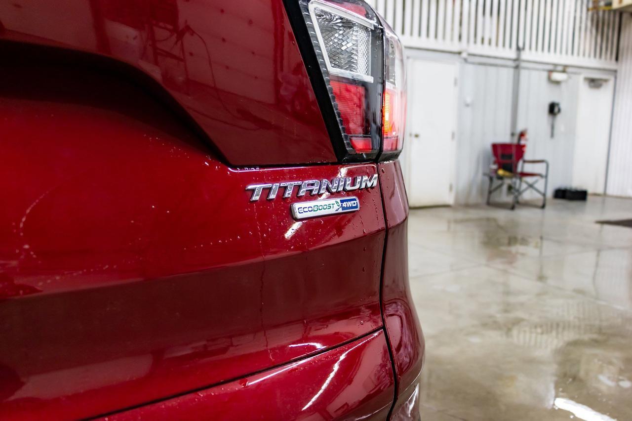 2018 Ford Escape AWD Titanium Leather Roof Nav Red Deer AB