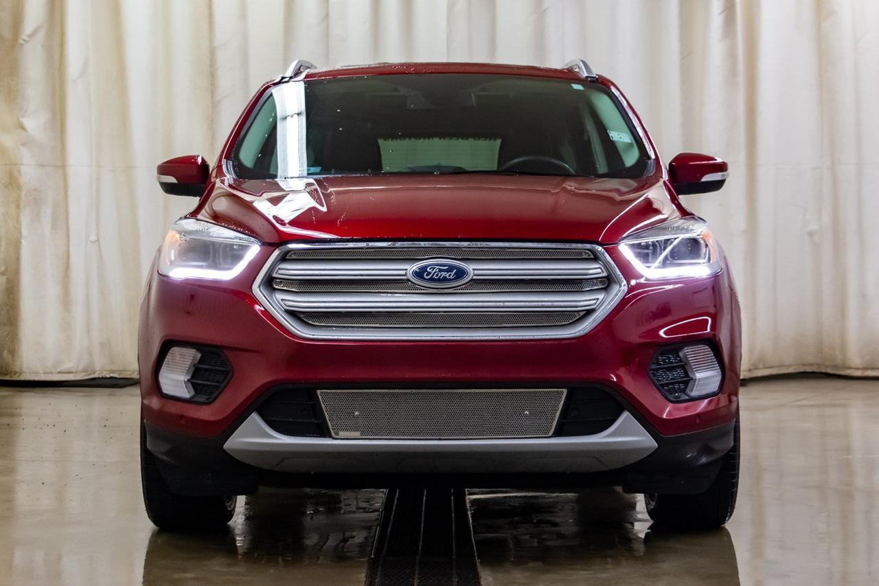 2018 Ford Escape AWD Titanium Leather Roof Nav Red Deer AB