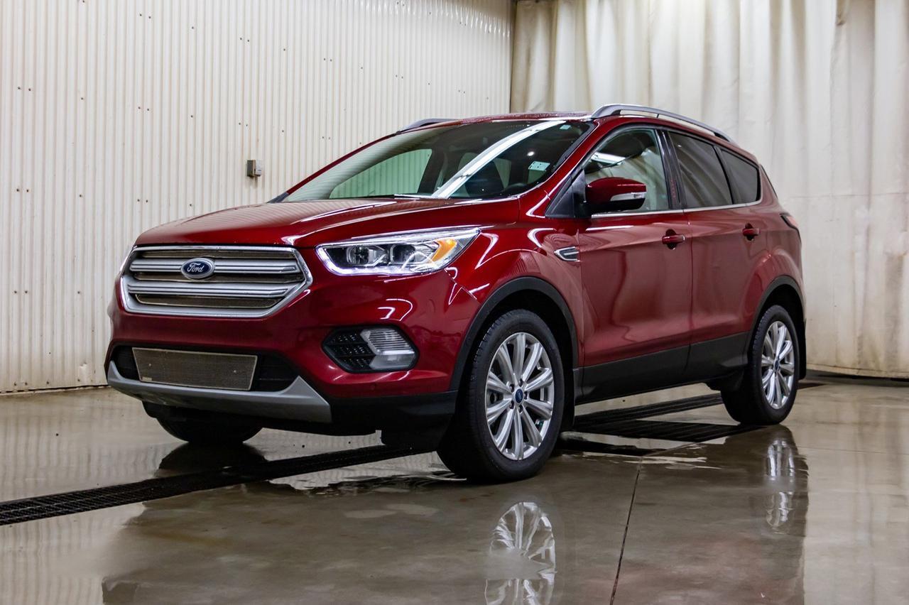 2018 Ford Escape AWD Titanium Leather Roof Nav Red Deer AB