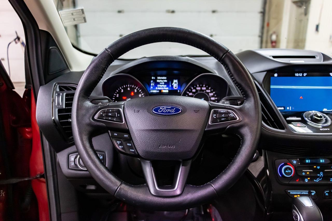2018 Ford Escape AWD Titanium Leather Roof Nav Red Deer AB