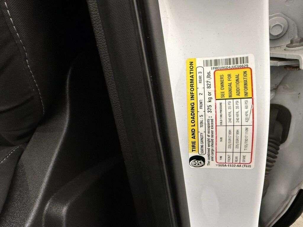 2018 Ford Escape SE 4WD 1.5L Ecoboost Maumee OH