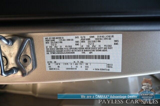 2018 Ford Escape SE Wasilla AK