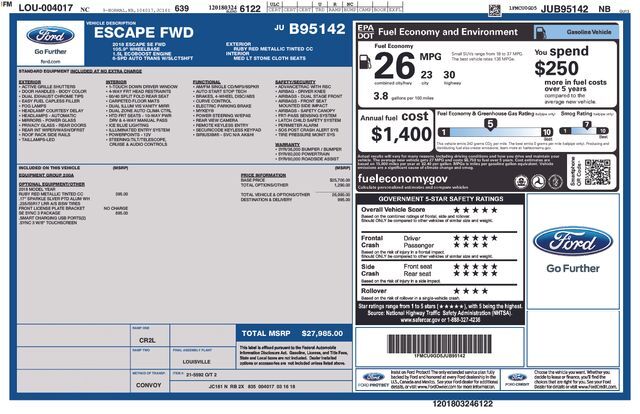 2018 Ford Escape SE Raleigh NC