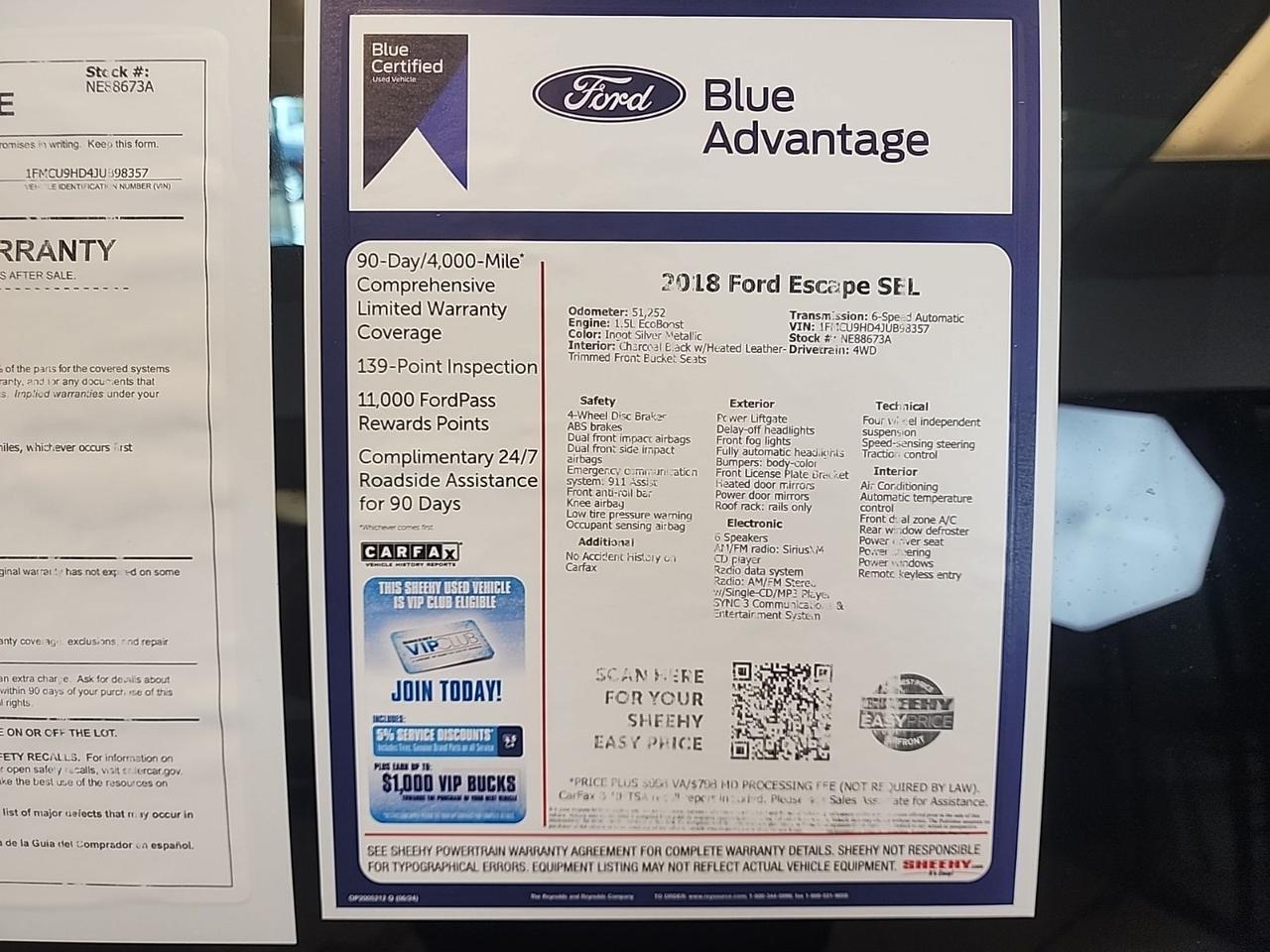 2018 Ford Escape SEL Richmond VA