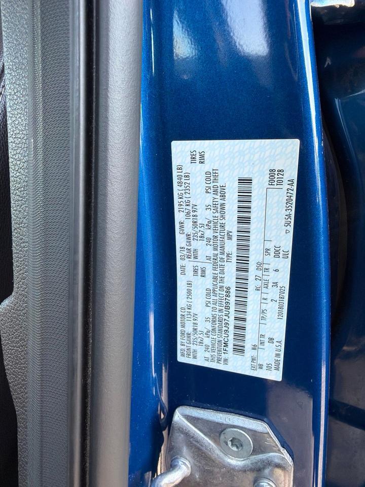 2018 Ford Escape Titanium Gaithersburg MD