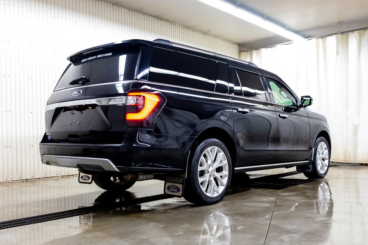 2018 Ford Expedition 4x4 Limited Max Leather Roof Nav Red Deer AB