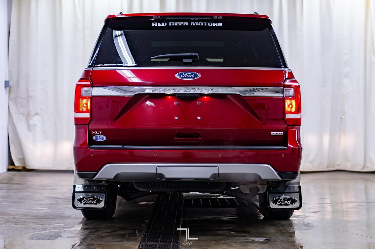 2018 Ford Expedition AWD XLT FX4 Leather Roof Nav Red Deer AB