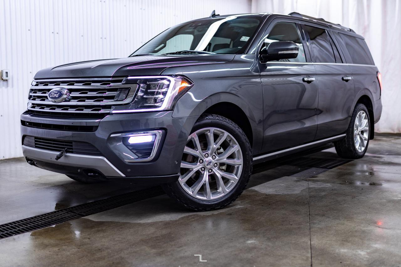 2018 Ford Expedition Max AWD Limited Leather Roof Nav BCam Red Deer AB