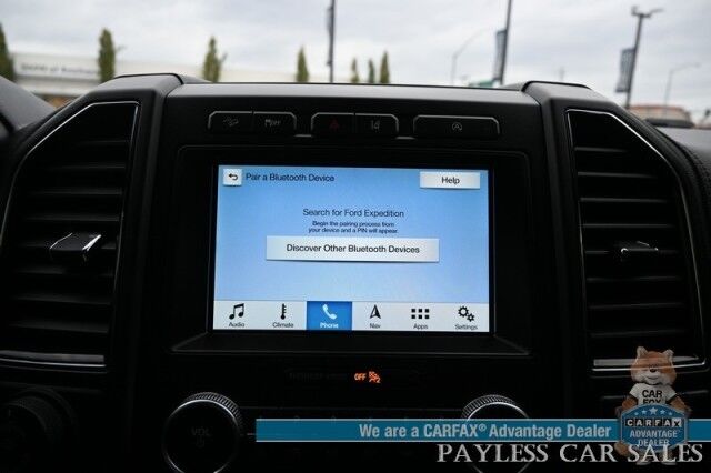 2018 Ford Expedition Max Limited / 4X4 / Auto Start / Heated & Cooled Leather Seats / Heated Steering / NAV / Panoramic Sunroof / B&O Audio / Adaptive Cruise & Blind Spot Alert / 3rd Row / Rear Captain Chairs / Block Heater / Tow Pkg Anchorage AK 2018 Ford Expedition Max Limited / 4X4 / Auto Start / Heated & Cooled Leather Seats / Heated Steering / NAV / Panoramic Sunroof / B&O Audio / Adaptive Cruise & Blind Spot Alert / 3rd Row / Rear Captain Chairs / Block Heater / Tow Pkg Anchorage AK