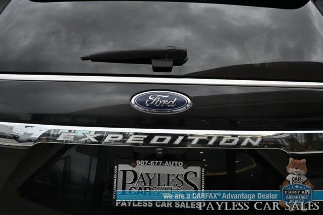 2018 Ford Expedition Max Limited / 4X4 / Auto Start / Heated & Cooled Leather Seats / Heated Steering / NAV / Panoramic Sunroof / B&O Audio / Adaptive Cruise & Blind Spot Alert / 3rd Row / Rear Captain Chairs / Block Heater / Tow Pkg Anchorage AK 2018 Ford Expedition Max Limited / 4X4 / Auto Start / Heated & Cooled Leather Seats / Heated Steering / NAV / Panoramic Sunroof / B&O Audio / Adaptive Cruise & Blind Spot Alert / 3rd Row / Rear Captain Chairs / Block Heater / Tow Pkg Anchorage AK