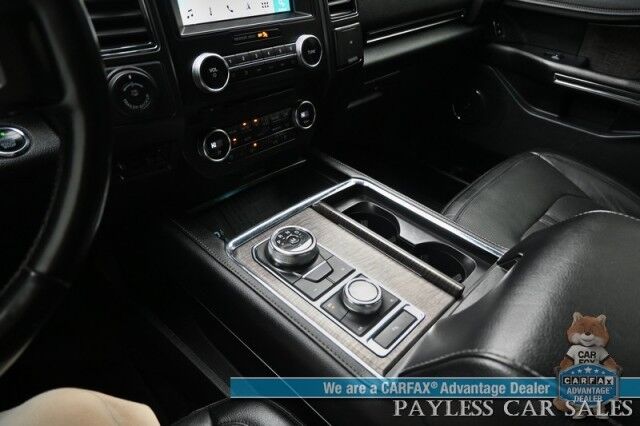 2018 Ford Expedition Max Limited / 4X4 / Auto Start / Heated & Cooled Leather Seats / Heated Steering / NAV / Panoramic Sunroof / B&O Audio / Adaptive Cruise & Blind Spot Alert / 3rd Row / Rear Captain Chairs / Block Heater / Tow Pkg Anchorage AK 2018 Ford Expedition Max Limited / 4X4 / Auto Start / Heated & Cooled Leather Seats / Heated Steering / NAV / Panoramic Sunroof / B&O Audio / Adaptive Cruise & Blind Spot Alert / 3rd Row / Rear Captain Chairs / Block Heater / Tow Pkg Anchorage AK