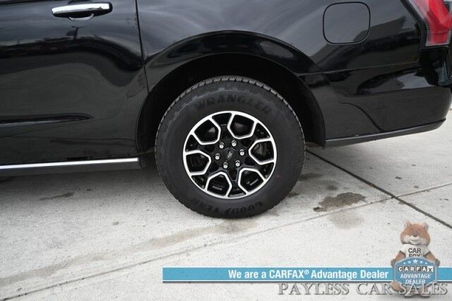 2018 Ford Expedition Max Limited / 4X4 / Auto Start / Heated & Cooled Leather Seats / Heated Steering / NAV / Panoramic Sunroof / B&O Audio / Adaptive Cruise & Blind Spot Alert / 3rd Row / Rear Captain Chairs / Seats 7 / Block Heater / Tow Pkg Anchorage AK