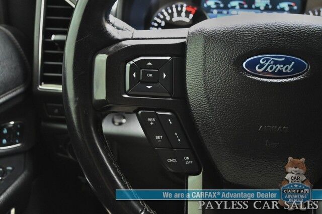 2018 Ford Expedition Max Limited / 4X4 / Auto Start / Heated & Cooled Leather Seats / Heated Steering / NAV / Panoramic Sunroof / B&O Audio / Adaptive Cruise & Blind Spot Alert / 3rd Row / Rear Captain Chairs / Seats 7 / Block Heater / Tow Pkg Anchorage AK