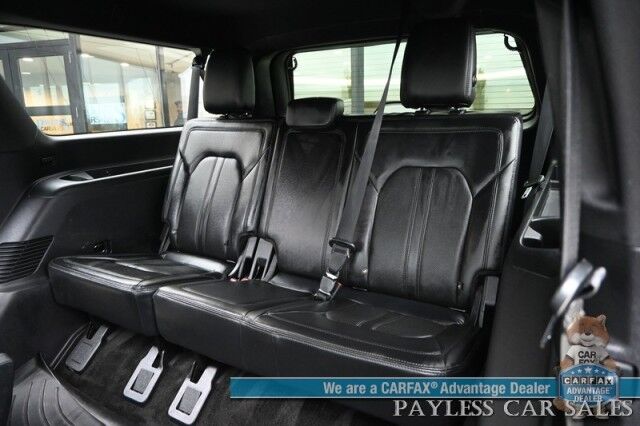 2018 Ford Expedition Max Limited / 4X4 / Auto Start / Heated & Cooled Leather Seats / Heated Steering / NAV / Panoramic Sunroof / B&O Audio / Adaptive Cruise & Blind Spot Alert / 3rd Row / Rear Captain Chairs / Seats 7 / Block Heater / Tow Pkg Anchorage AK