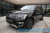 2018 Ford Expedition Max Limited / 4X4 / Auto Start / Heated & Cooled Leather Seats / Heated Steering / NAV / Panoramic Sunroof / B&O Audio / Adaptive Cruise & Blind Spot Alert / 3rd Row / Rear Captain Chairs / Seats 7 / Block Heater / Tow Pkg
