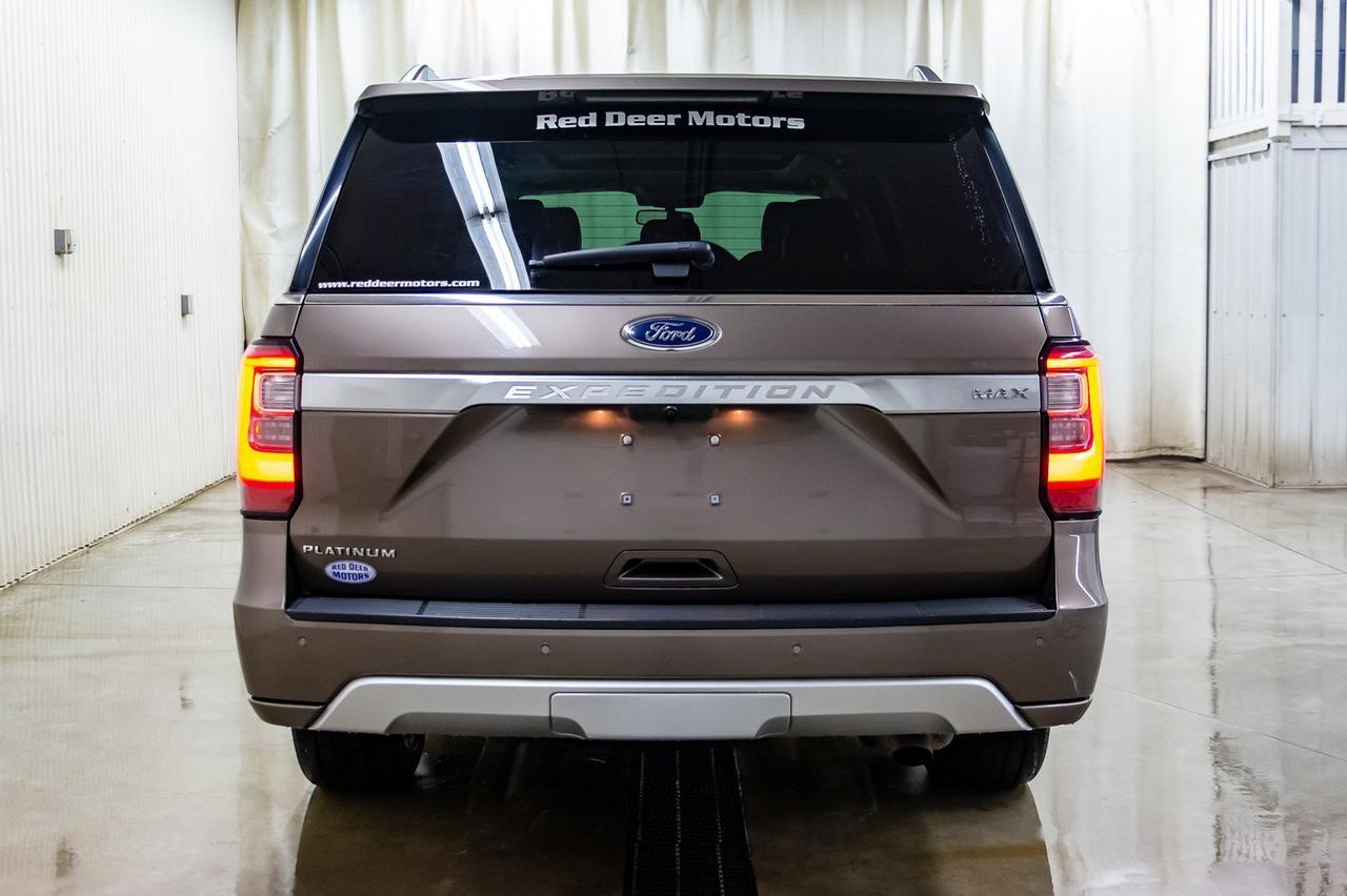 2018 Ford Expedition Platinum Max 4x4 Leather Roof Nav Red Deer AB