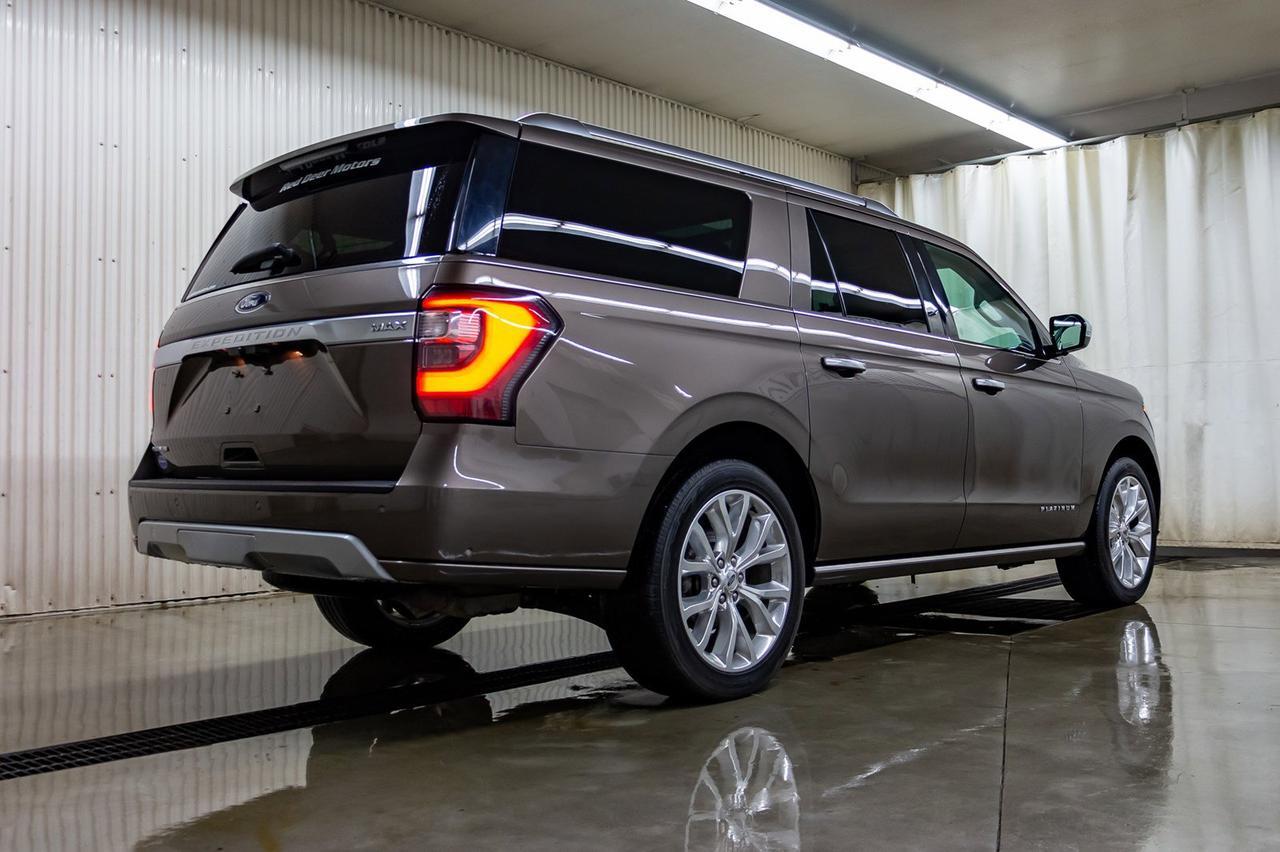 2018 Ford Expedition Platinum Max 4x4 Leather Roof Nav Red Deer AB