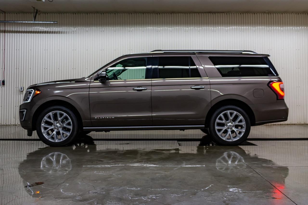 2018 Ford Expedition Platinum Max 4x4 Leather Roof Nav Red Deer AB