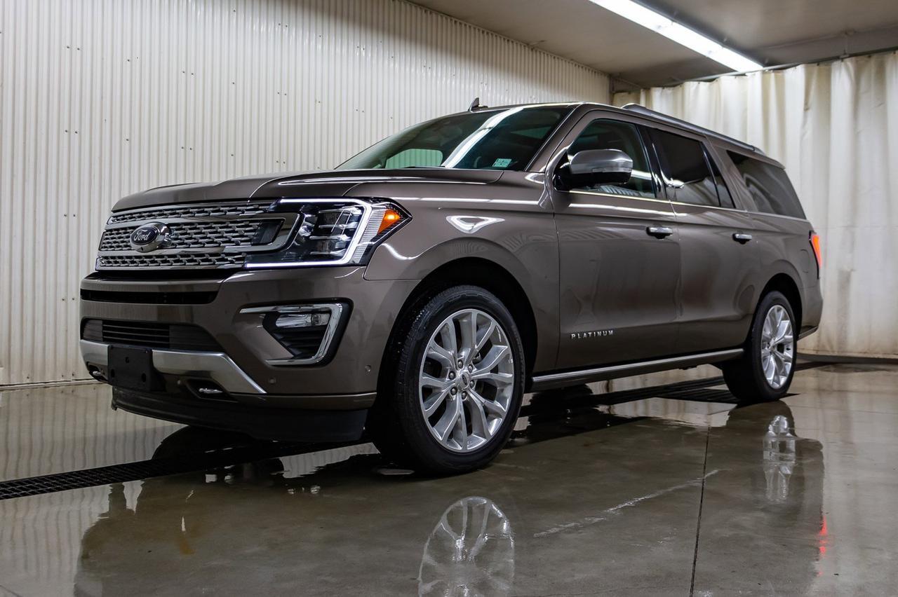 2018 Ford Expedition Platinum Max 4x4 Leather Roof Nav Red Deer AB