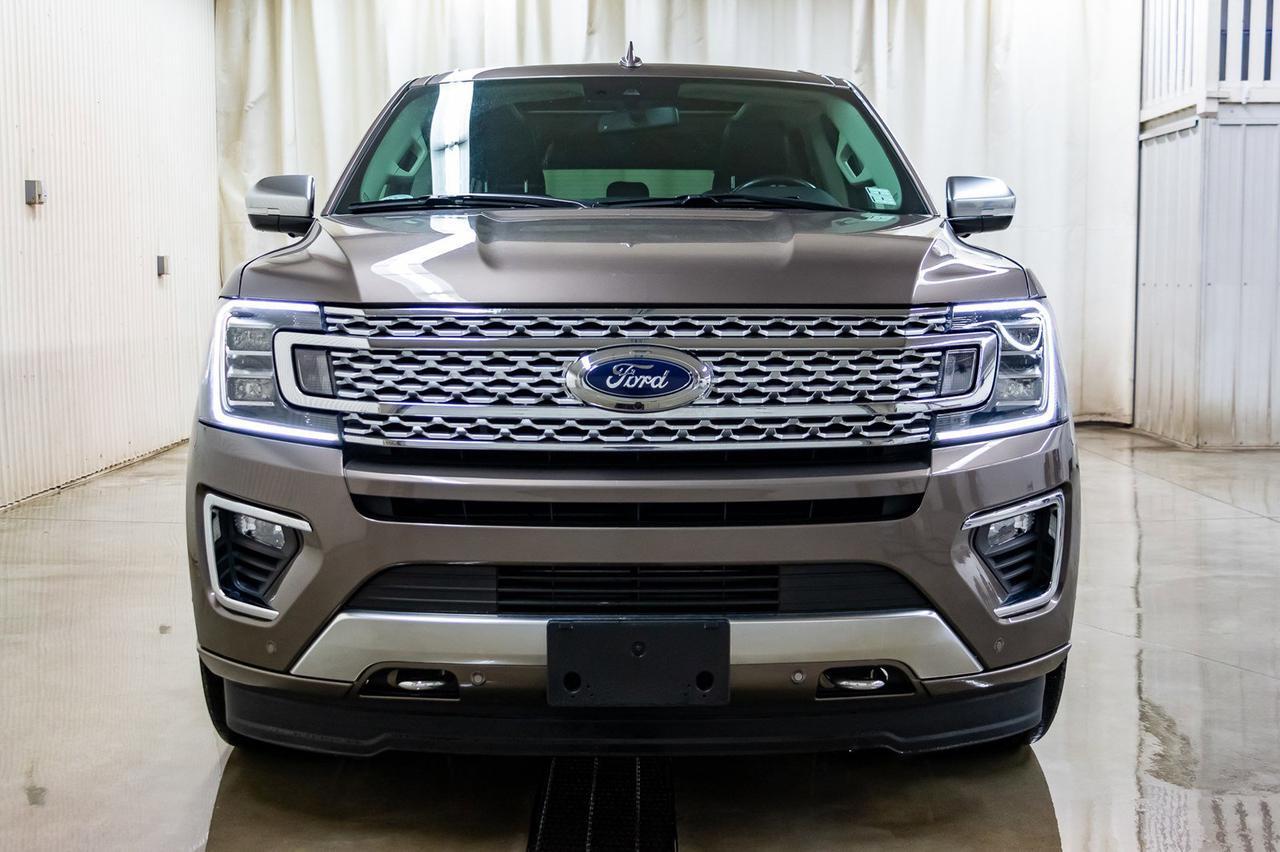 2018 Ford Expedition Platinum Max 4x4 Leather Roof Nav Red Deer AB