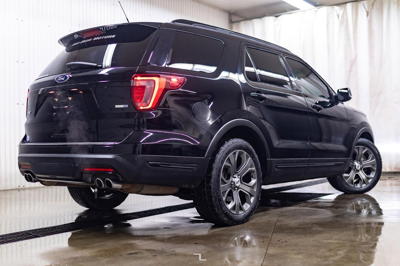 2018 Ford Explorer AWD Sport Leather Roof Nav BCam Red Deer AB