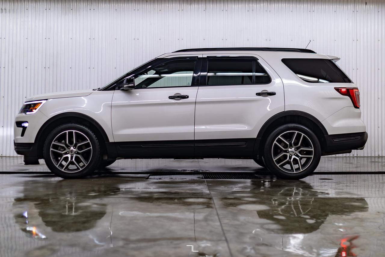 2018 Ford Explorer AWD Sport Leather Roof Nav BCam Red Deer AB