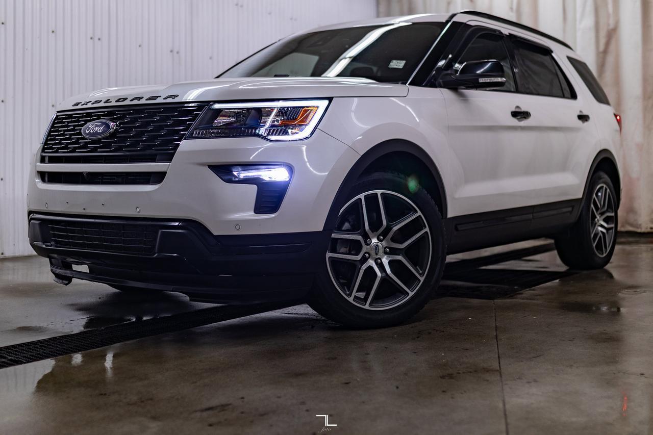2018 Ford Explorer AWD Sport Leather Roof Nav BCam Red Deer AB