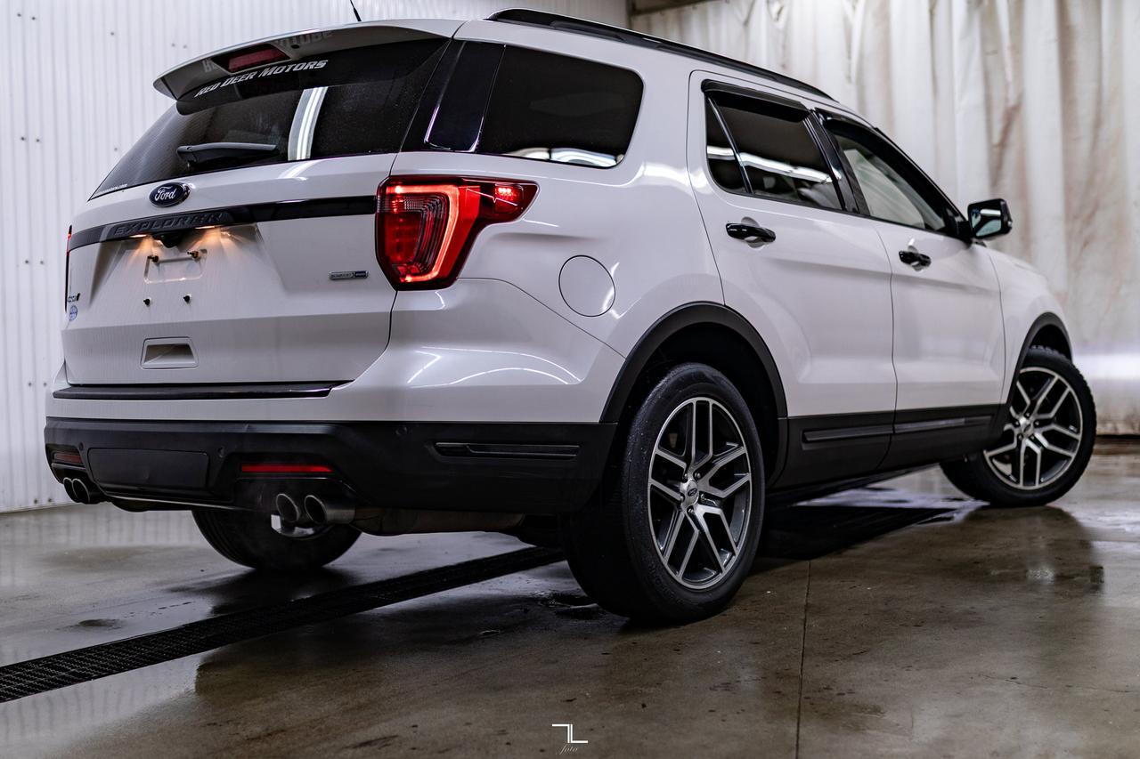 2018 Ford Explorer AWD Sport Leather Roof Nav BCam Red Deer AB