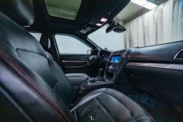 2018 Ford Explorer AWD Sport Leather Roof Nav BCam Red Deer AB