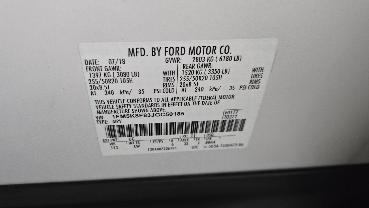 2018 Ford Explorer Limited Jersey City NJ