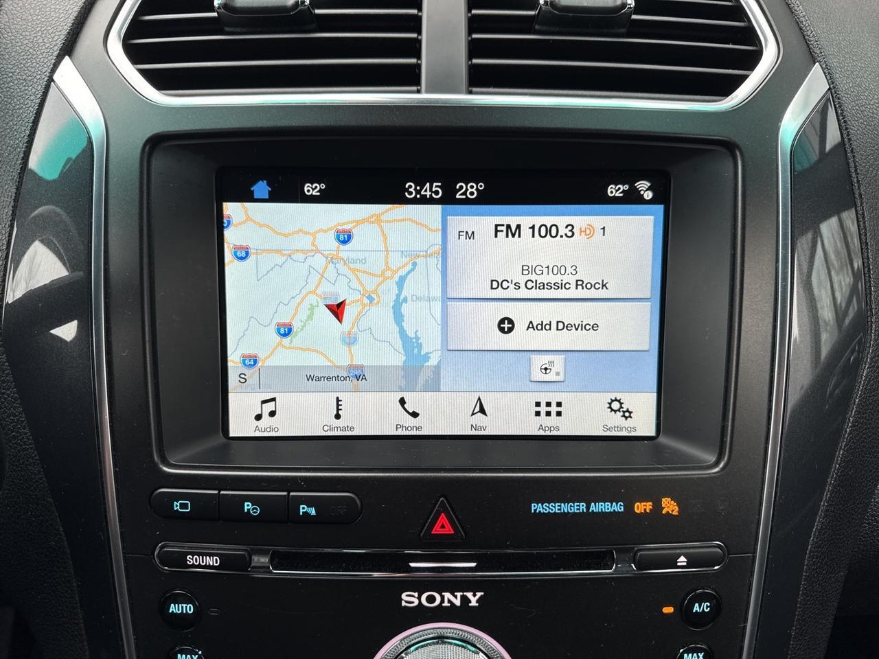 2018 Ford Explorer Limited Warrenton VA